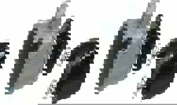 Hard Hat Capmount Adapter: Plastic, Gray